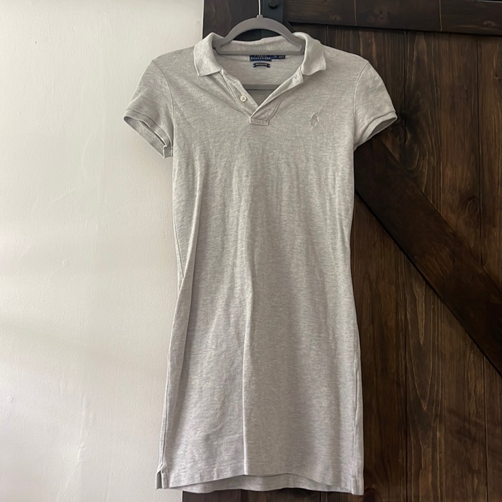 A Ralph Lauren Polo collar t-shirt dress